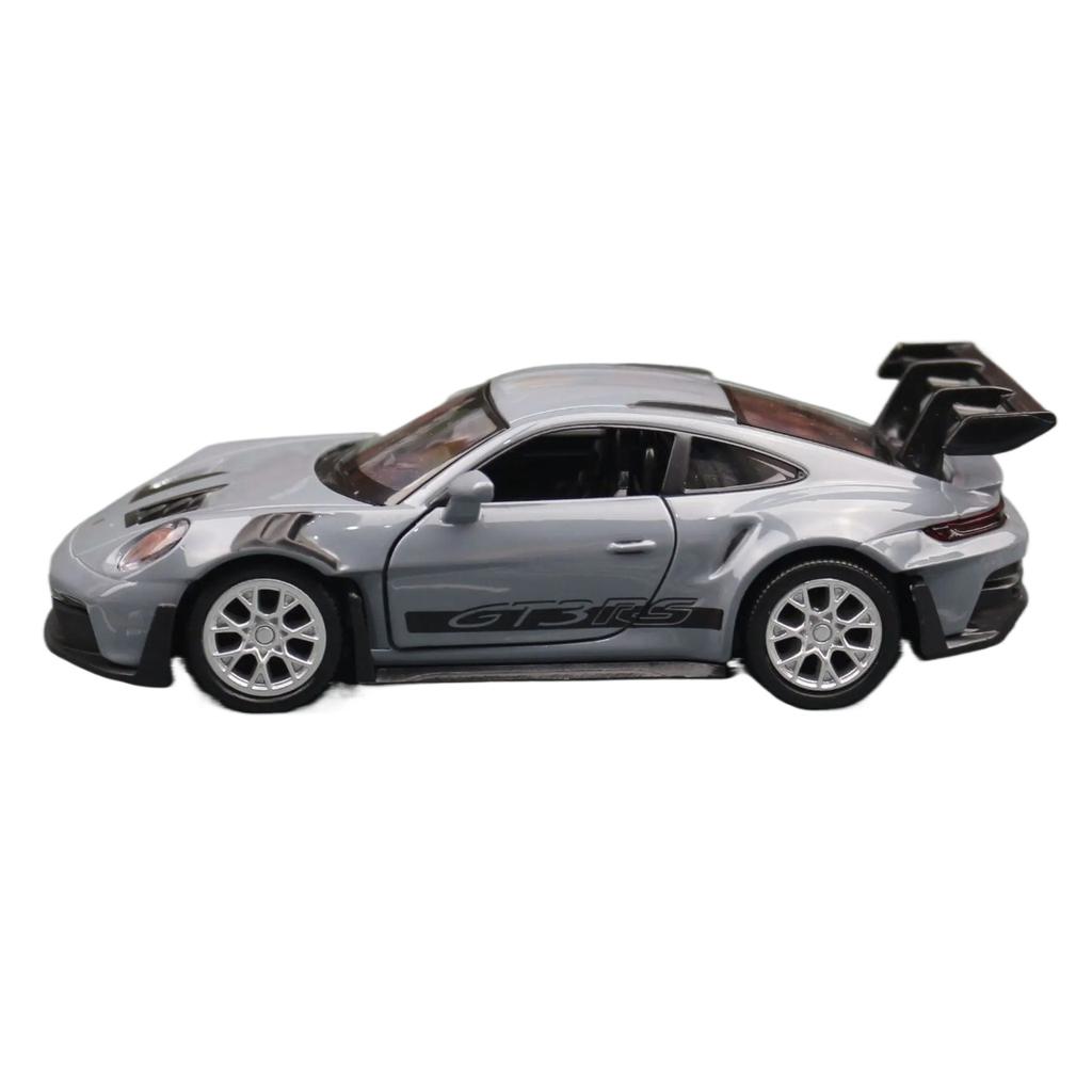 1/36 Porsche 911 GT3 RS Mașină de jucărie pentru copii RMZ CiTY Miniatură de curse Roți libere Trage înapoi Mașină turnată sub presiune din metal Colecție cadou
