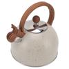 Whistling Kettle 2.5L Capacity Stainless Steel Stovetop Teapot for Water Boiling
