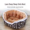 Extra Large Windproof Pet Nest Bed - Warm Raised House for Dogs & Cats