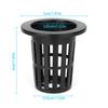 Hydroponic Net Cover - Reusable UV-resistant Mesh Cup with Groove Design Suitable for Elevated Garden Cloners and Pneumatic Systems