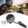 Digital Display Voltmeter Ambient Temperature Meter Integrated Dashboard Meter Motorcycle Performance Monitoring