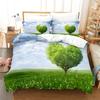 Creative Leaves Bedding Set Purple Tree Duvet Cover Set 3d Digital Printing Bed Linen Queen King Size Bedding Set Fashion Design