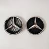 3D Auto Kühlergrill Emblem Stern Abzeichen Frontgrill Logo Für Mercedes Benz W204 W205 W213 X253 A B C E S CLA GLB GLC GLE GLS Zubehör