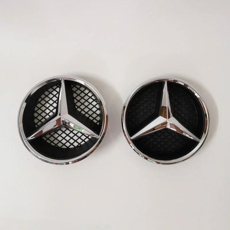 3D Auto Kühlergrill Emblem Stern Abzeichen Frontgrill Logo Für Mercedes Benz W204 W205 W213 X253 A B C E S CLA GLB GLC GLE GLS Zubehör
