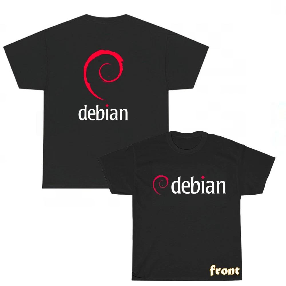 New linux debian logo Unisex T-Shirt Funny Size S to 5XL XXXL