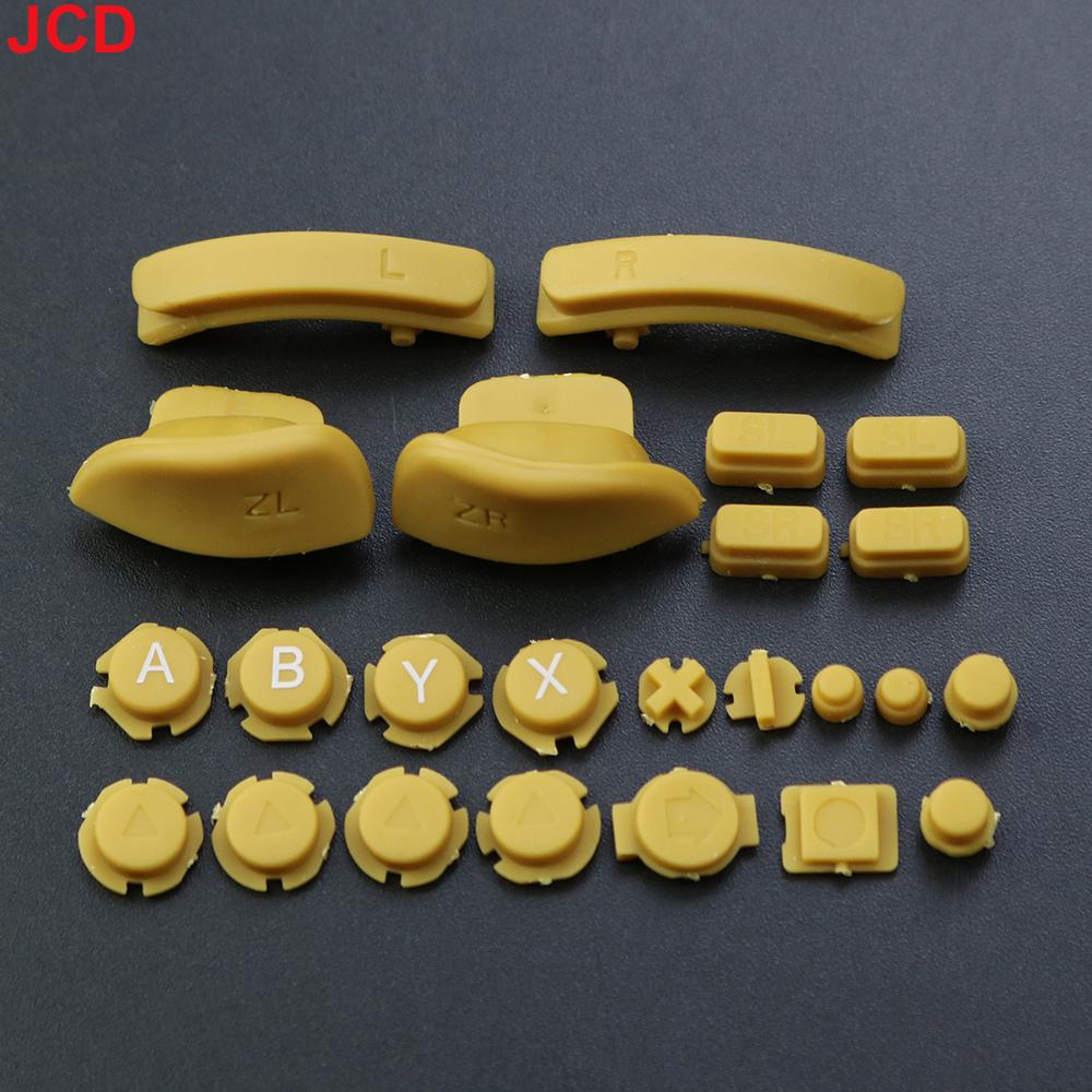 JCD 1Set Replacement ABXY Direction Keys SR SL L R ZR ZL Trigger Full Set Buttons For Switch NS NX Joy-Con