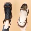 Soft-soled Snow Boots Women's New Winter Velvet Thickened Warm Cotton Shoes Non-slip