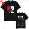 U2 Band 50th Anniversary 19762026 Tribute Signatures Graphic T Shirt Unisex Cotton Vintage Rock Casual Street Style Tee