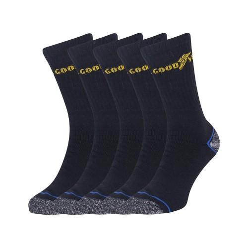 Goodyear Mens Heavy Duty Work Socks (Pack of 5)