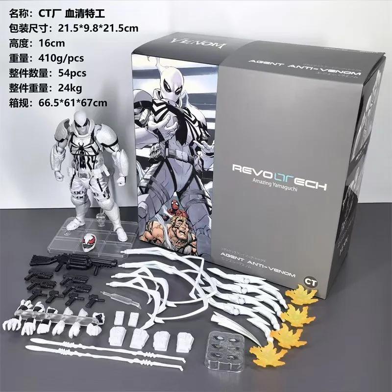 

In Stock Ct Playthings Agent Anti Venom Amazing Yamaguchi Agent Venom Figure Spiderman Anime Action Figure Model Gifts Playthings In Stock With Box