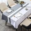High Quality Chinese PVC Tablecloth Light and Luxurious Simple Waterproof Oil Proof Rectangular Tablecloth Tea Table Cloth CDN