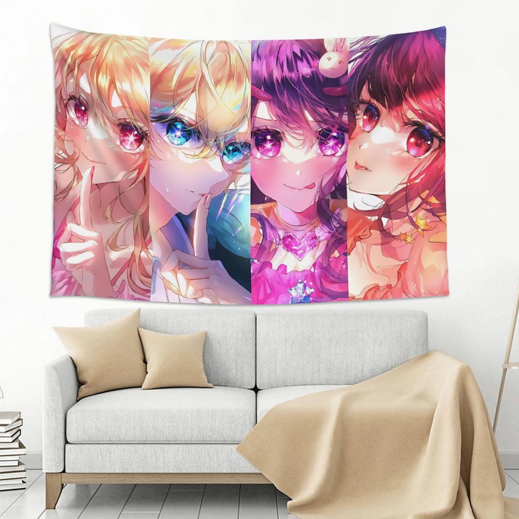 Cute Cartoon Anime Girl Tapestry Room decoration Home Decoration Tapestry Decor Accessories Cute Room Decor