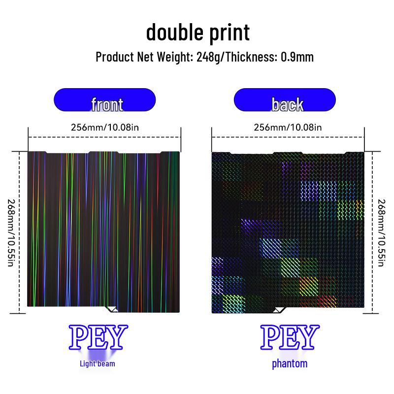 Double-Sided 3D Printer Sticker Film for Z-Axis Cube - Anycubic Kobra3