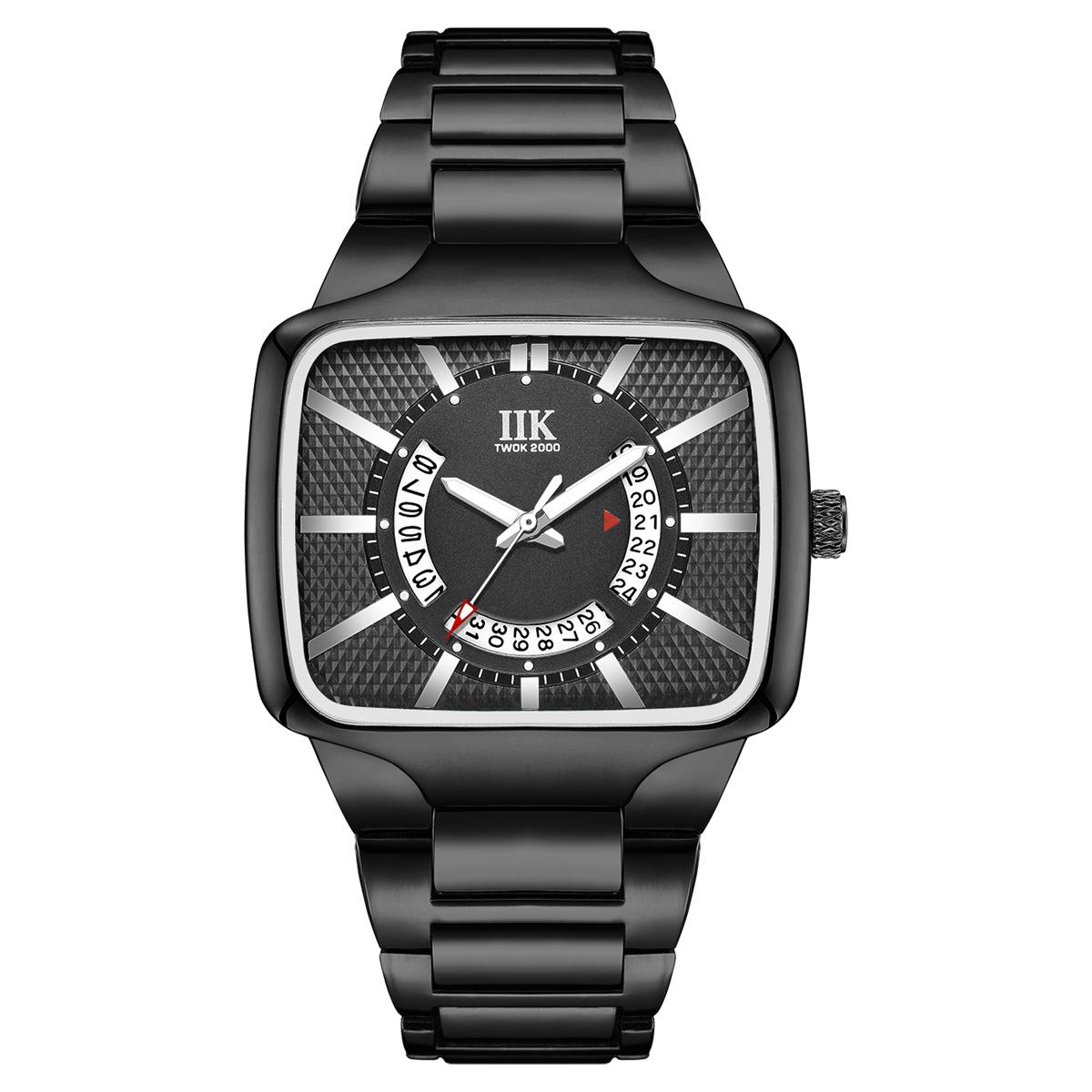 

UTHAI CQ427 Повседневные мужские часы с трехмерной шкалойводонепроницаемый календарькварцевые часычасыподарокчасы для мужчины