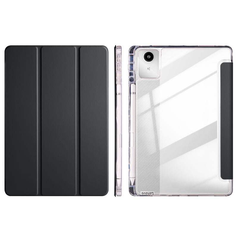 For Lenovo Tab M11 Case with Pencil Holder Acrylic Clear Back Hard Cover For Xiaoxin Pad Lenovo m11 Case tb330fu tb331fc