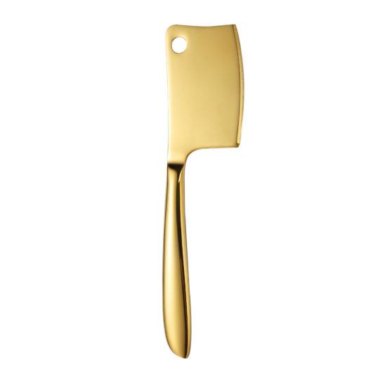 Cheese Cutter with Ergonomic Handle Design Stainless Steel Mirror Finish Utensils Rust-Resistant Cutter for Western Baking