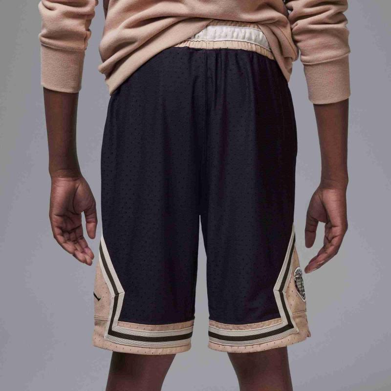 Jordan Pantalones Cortos Deportivos de Malla Transpirable y Cómodos de Secado Rápido Dri-FIT para Hombre Gris Negro II3171-045