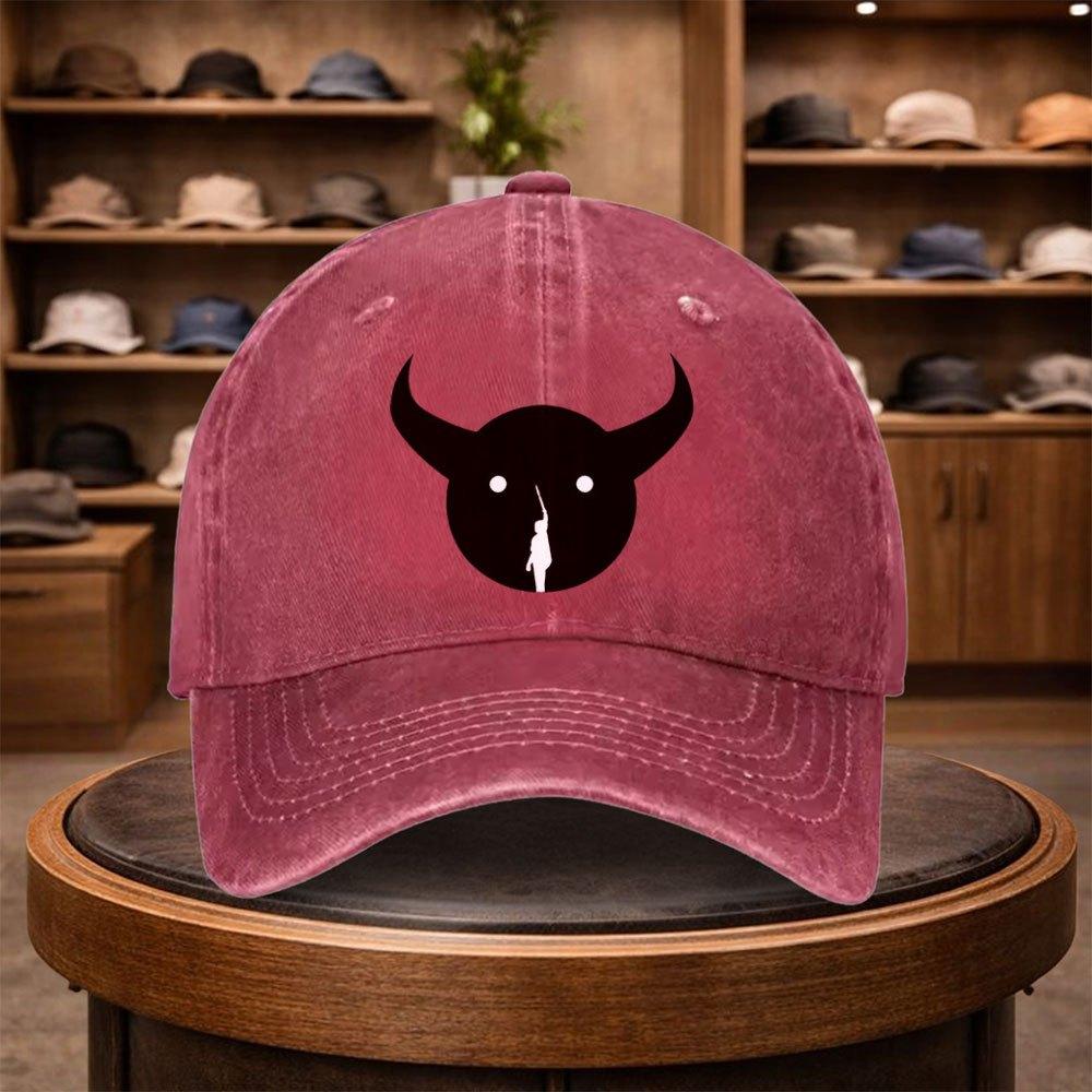 Unisexs Magic Minotaur Baseball Cap Outdoor Fashion Adjustable Casual Hat Urban Style Lightweight Fashion Duckbill Cap Four S