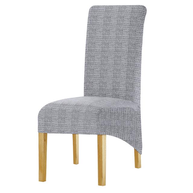 Bedruckte Stretch-Stuhlbezüge in großen Größen, Schonbezüge mit langer Rückenlehne, Sitzbezüge für Esszimmer, für Zuhause, Restaurant, Hotel, Party, Hochzeit, Bankett