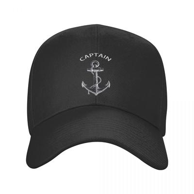 Captain Anchor Baseball Cap Unisex Women Breathable Nautical Sailor Adventure Dad Hat Sun Protection Snapback Caps Summer Hats