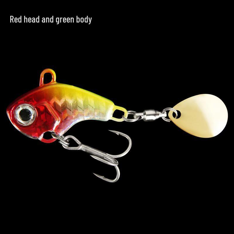 Vibrating Metal Lure: Small Whirlwind Spinner for Freshwater & Sea Fishing