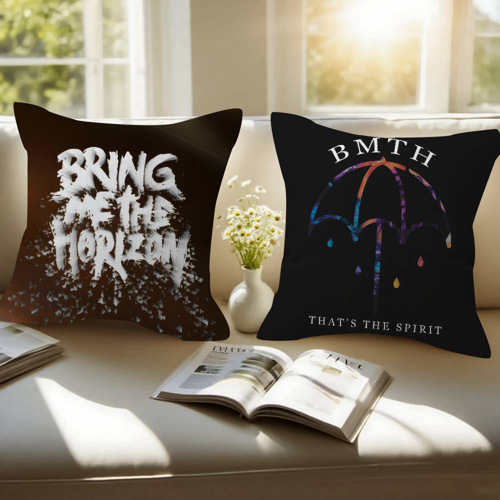 Pillow Cushion Cover Pillowcase Living Room Sofa Home Decor Customized BBring Me The logo HHorizonS