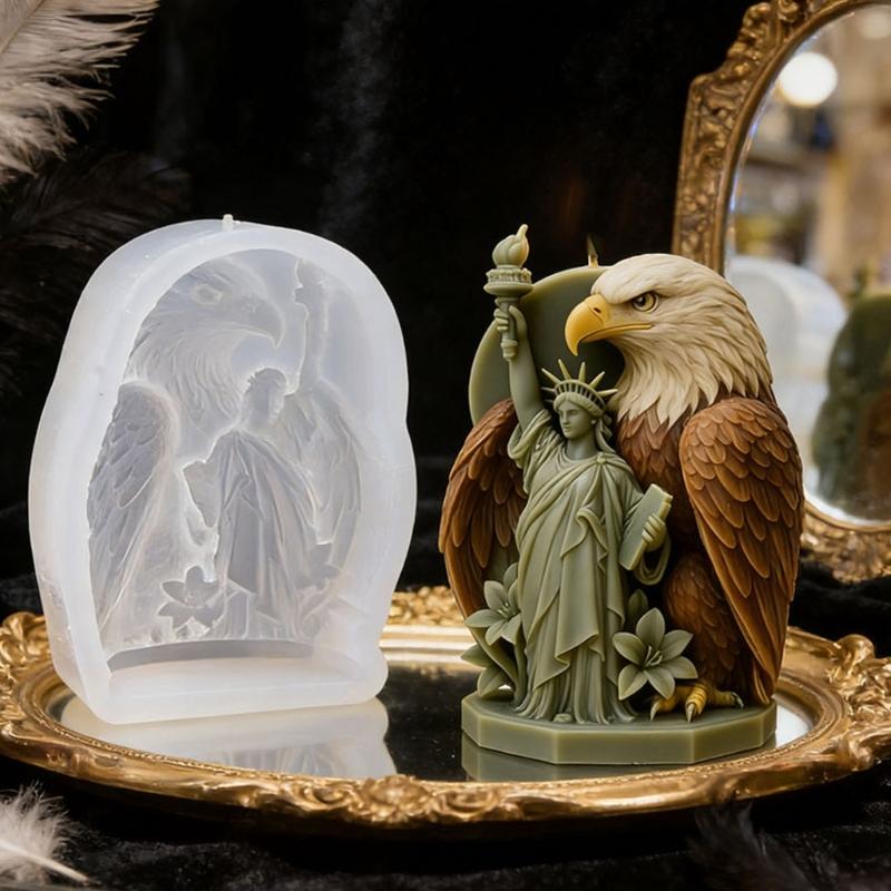 Detail Figure Goddess Silicone Mould for Handmade Candle Aromatherapys Stone and Crafting Projects
