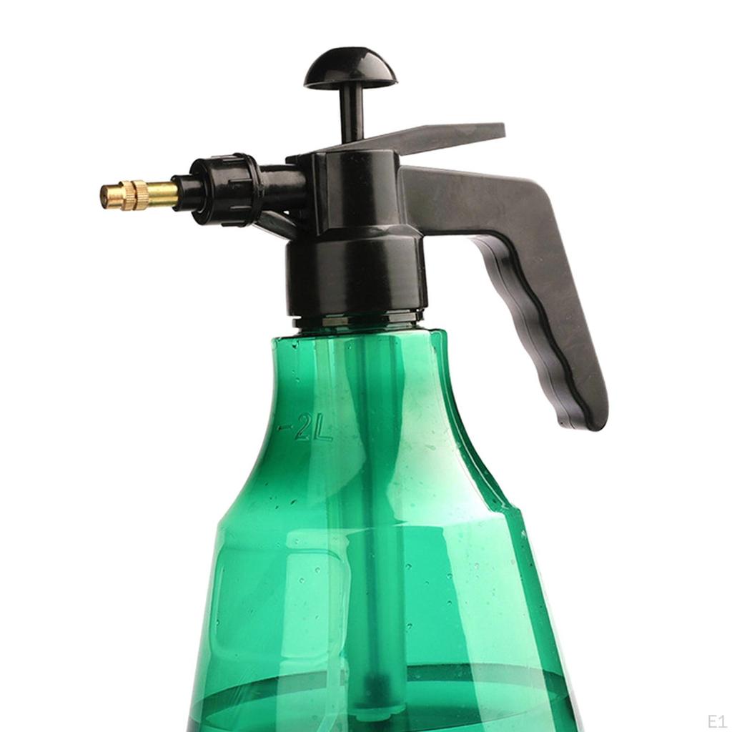 0.5 Gal Garden Water Sprayer Adjustable Brass Nozzle Multi Use Spray Bottle Hand Pressure Pump