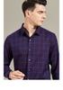 [Color Woven Plaid&wool Containing] Spring and Autumn Long Sleeved Shirt for Men, Comfortable, Breathable, Easy To Maintain, Business Casual Shirt