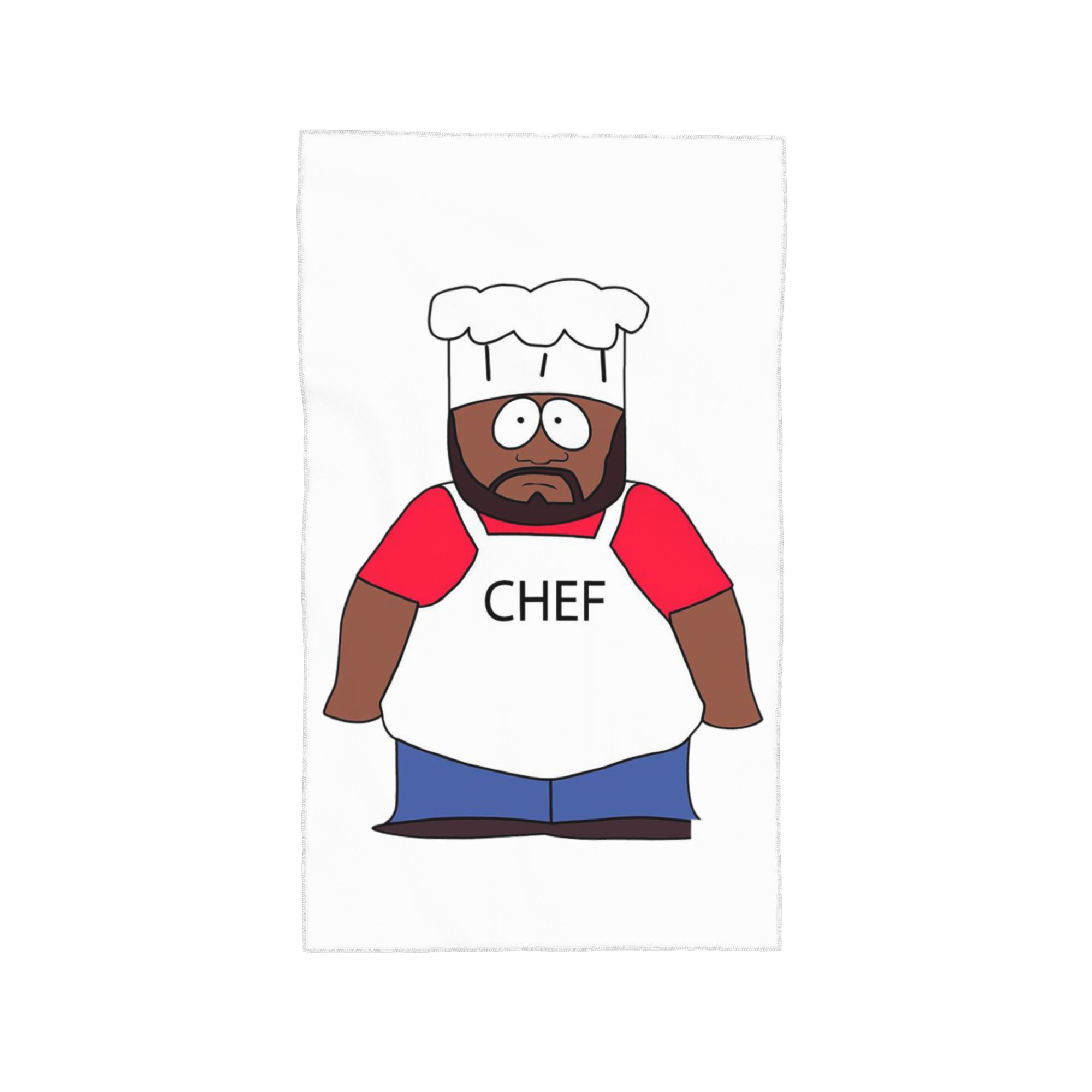 

Chef Southpark Soft Face Towel Quick Dry Pool Bath Cotton Towels Absorbent Quick W30*H60(CM)