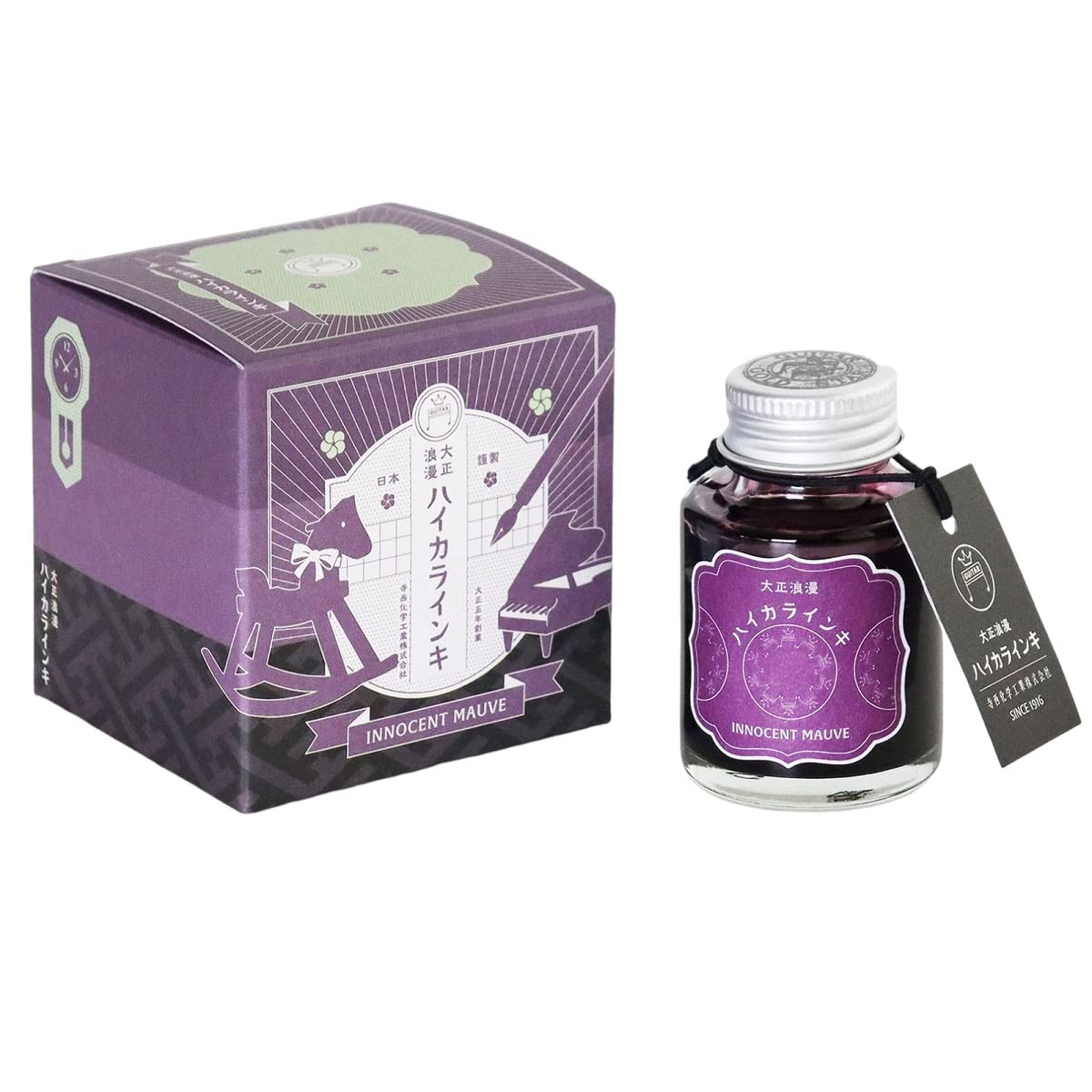 

Teranishi Chemical Guitar Taisho Roman Hikara Ink Innocent Mauve TRH-40ML-T71