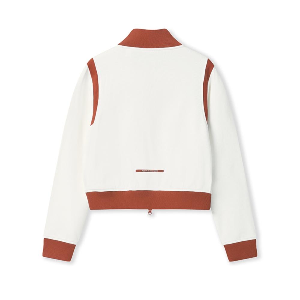 New FILA ORIGINALE Jacket Women's Cloud Peak White F11W549502FIV