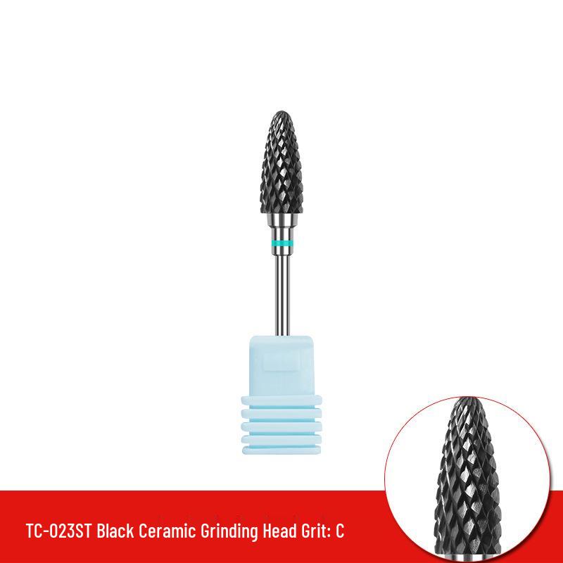 Single Bullet-Shaped Ceramic Nail Grinding Head 2.35