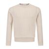 FERRAROMILANO Chevron Round Knit L/Beige (Am0Gtsr10151)