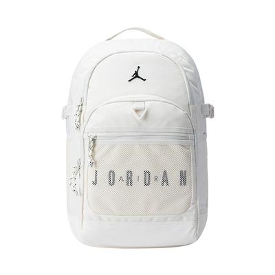 Zaino in Poliestere Borsa Casual Regular Unisex Bianco Avorio Jordan JD2523046AD-004