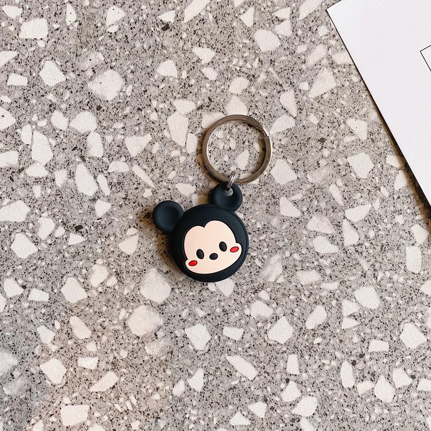 Cute Cartoon Mouse Silicone Protective Cover for Apple Airtag Tracker