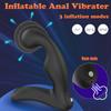 Automatic Inflatable Butt Plug Prostate Massager Anal Vibrator Sex Toys for Men and Women With 10 Vibrations