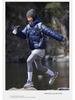 Men's Trendy Windproof Packable 90% Down Feather Puffer Jacket with Velcro Closure