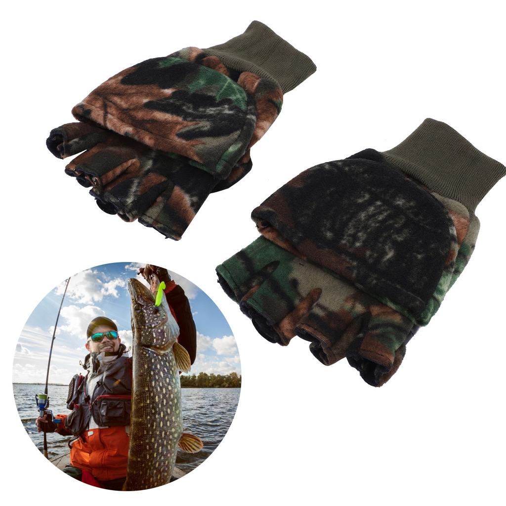 Angelhandschuhe Verdicken Warm Winter Verschleißfestigkeit und Kälteschutz Doppelzweckhandschuhe