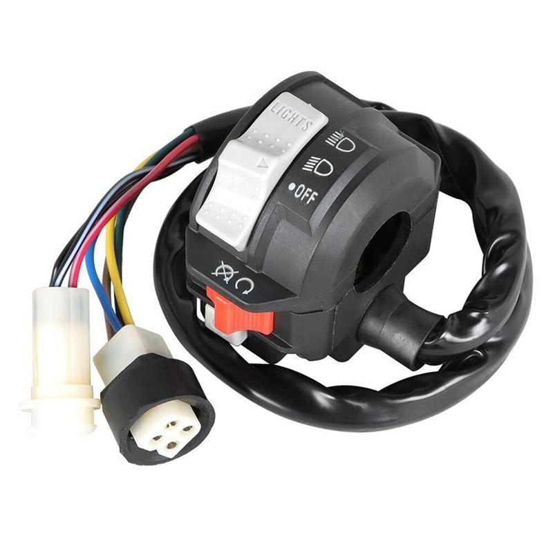 Authentic Left Handlebar Switch Run Start Headlight For  MOTO-4 YFM225 YFM250 YFM350