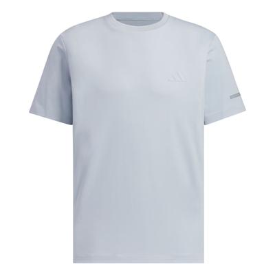 Sportswear Simple Comfortable Crew Neck Short Sleeve T-Shirt Men Tops Silver Gray JL6049