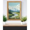Nilem Design Retro National Park Posters Set of 9 – 8x10 Illustrated Wall Art Prints – Unframed Vintage-Style Nature Decor for Living Room,