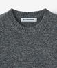 BLOND9 Mixed Yarn Round Knit_Gray