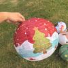 Cartoon Christmas Paper Lantern 2025 Christmas Party Home Hanging Lamps Ornaments DIY Decoration 2026 New Year Kids Gifts Favors