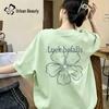 Women's 2026 Summer Loose-Fit Cotton Graphic T-Shirt