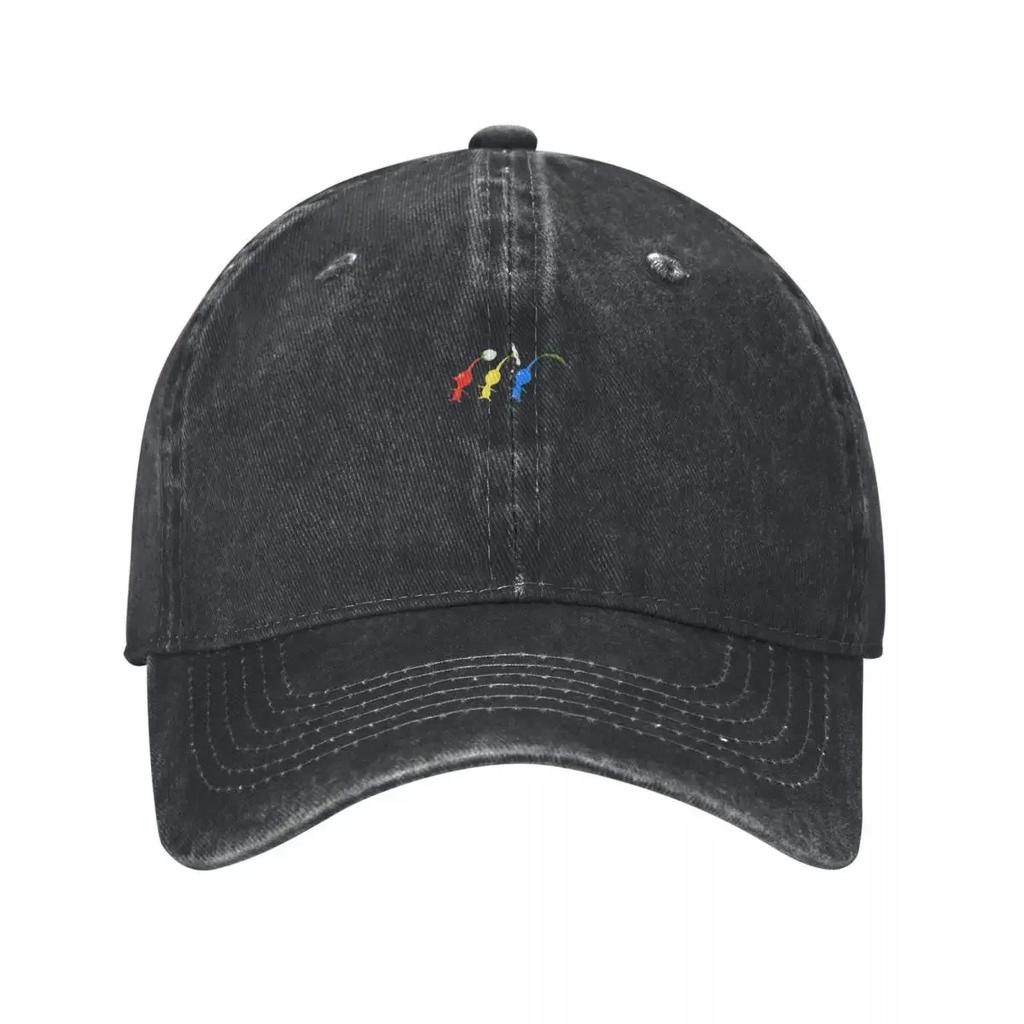 Pikmin Running Cappellino da Baseball Classico Cappello per Bambini Cappello Divertente Cappello da Spiaggia alla Moda Cappello Unisex per Donna Uomo