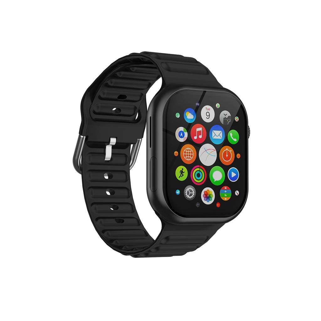 Chytré hodinky Rainbuvvy B18 4G 2GB RAM 16GB ROM AMOLED Super HD Celá obrazovka 2MP kamera Vodotěsnost IP67 Monitorování srdeční frekvence Dlouhá výdrž Běžné hodinky