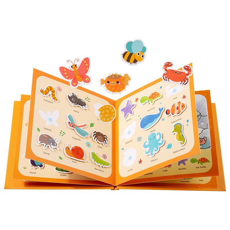 Animals Kids Water Drawing Book Toy With Water Pen For Quiet Creative Play