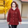 Autumn and Winter Models Fleece Thickened Lamb Fleece Jacket Loose Women's Clothing Large Size Warm Cotton-padded Clothes Women