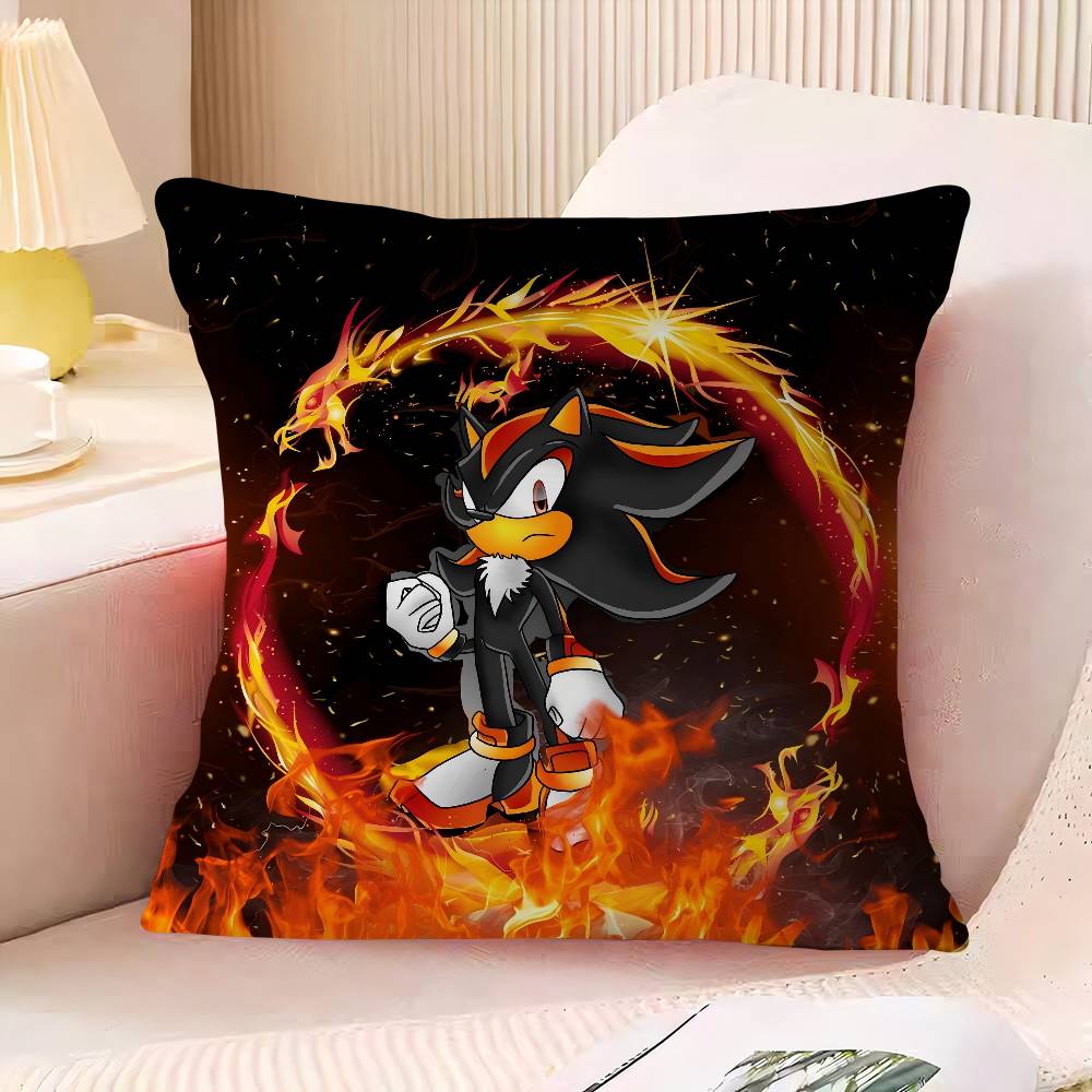 S-Sonic H-Еж Наволочка Мультяшный Подарок Наволочка Декор Спальни Дом Диван Кресло Сиденье Наволочка 16x16Inch